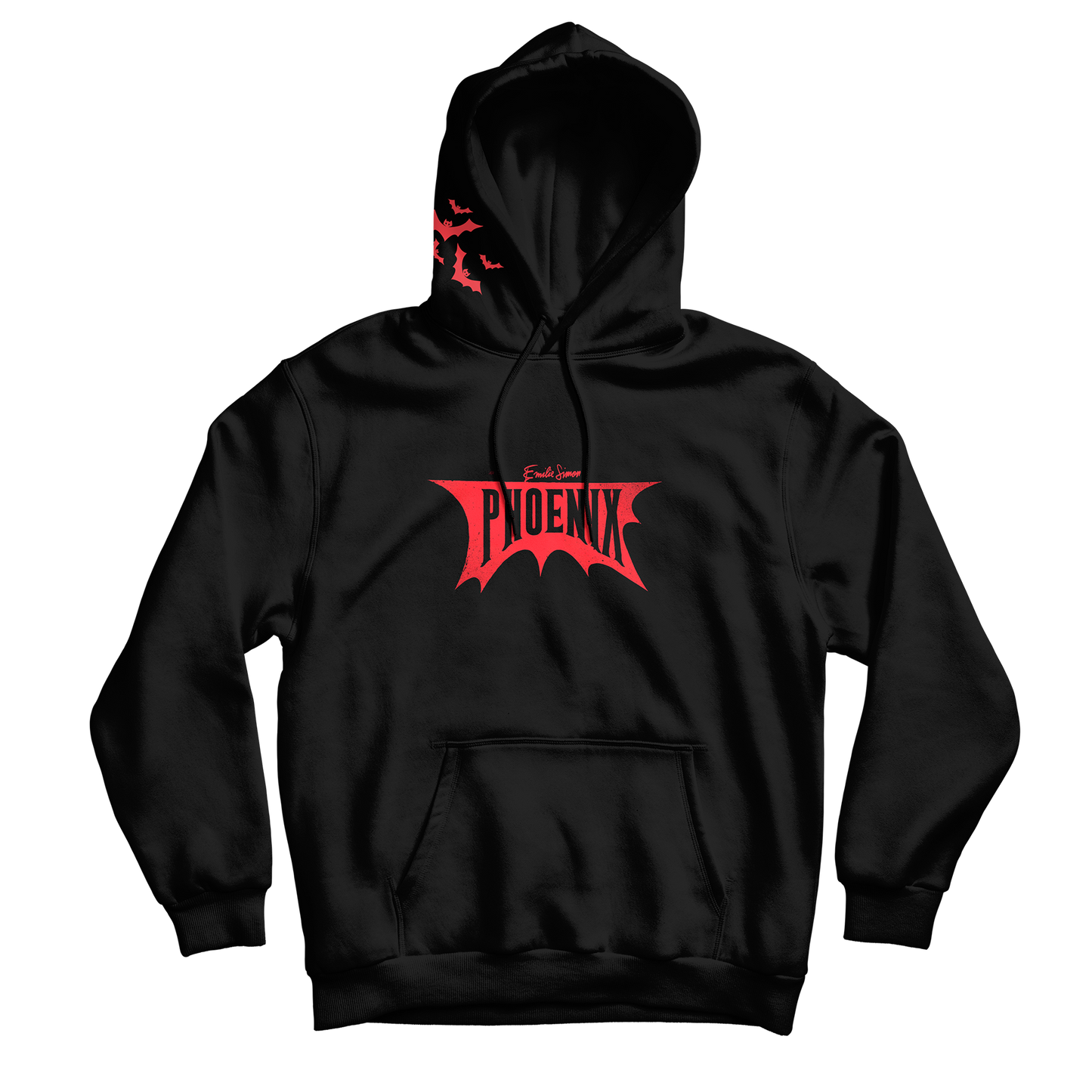 SWEAT CAPUCHE "PHOENIX" - NOIR