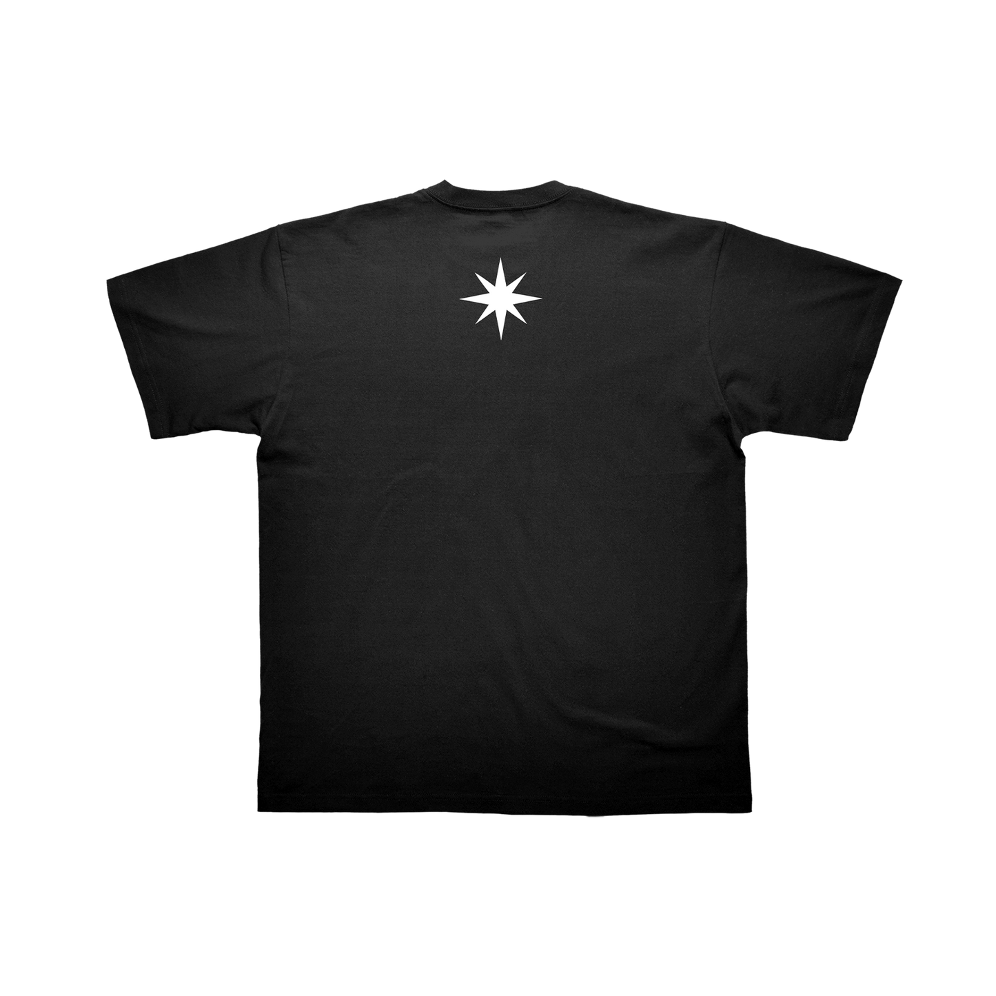 T-SHIRT MANCHES COURTES "POLARIS" - NOIR