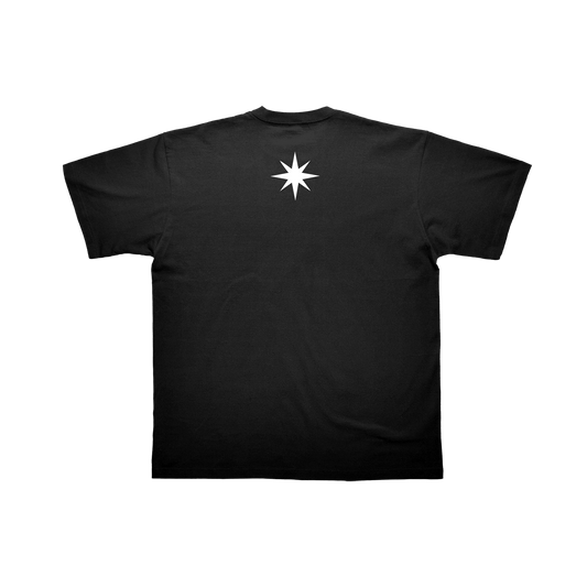 T-SHIRT MANCHES COURTES "POLARIS" - NOIR